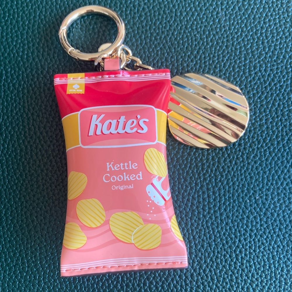 Kate Spade Chips Keychain